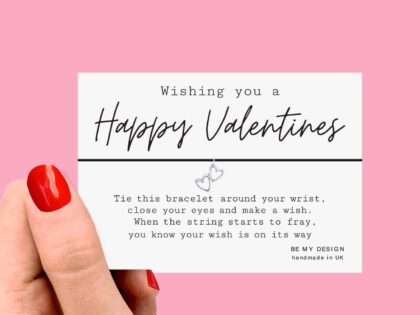 Happy Valentine's Wish Bracelet