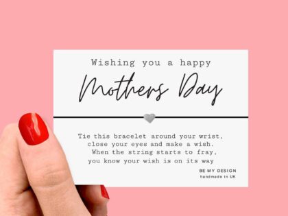 Mother's Day Wish Bracelet