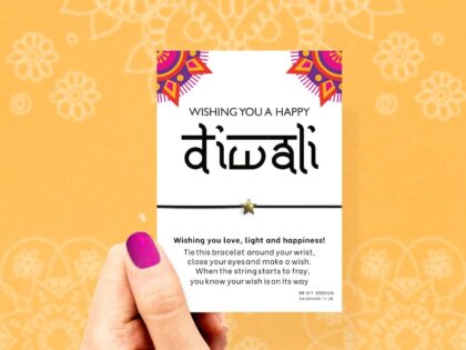 Diwali Rangoli Wish Bracelet
