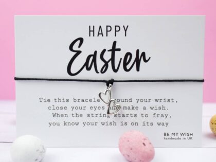 Easter Double Heart Wish Bracelet