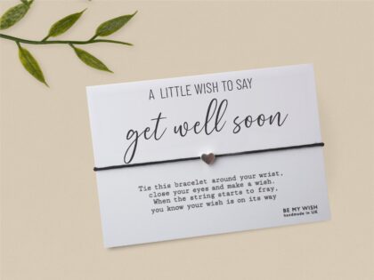 Get Well Soon Wish Bracelet