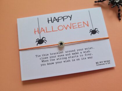 Halloween Glow in the Dark Star Wish Bracelet