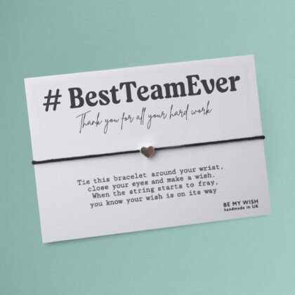 Best Team Ever Wish Bracelet