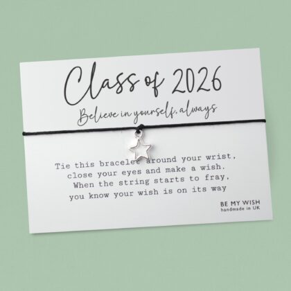 Class of 2026 Believe in Yourself Wish Bracelet