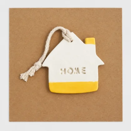 Clay Home Christmas Tree Decoration Gold